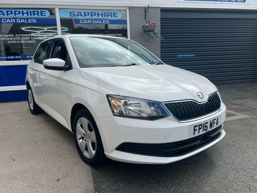 Skoda Fabia 1.2 Tsi Se Euro 6 S S White #3
