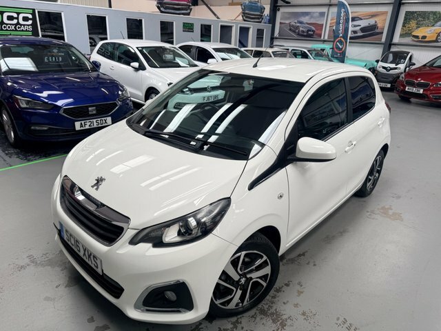 Peugeot 108 1.2 Puretech Allure Euro 6 White