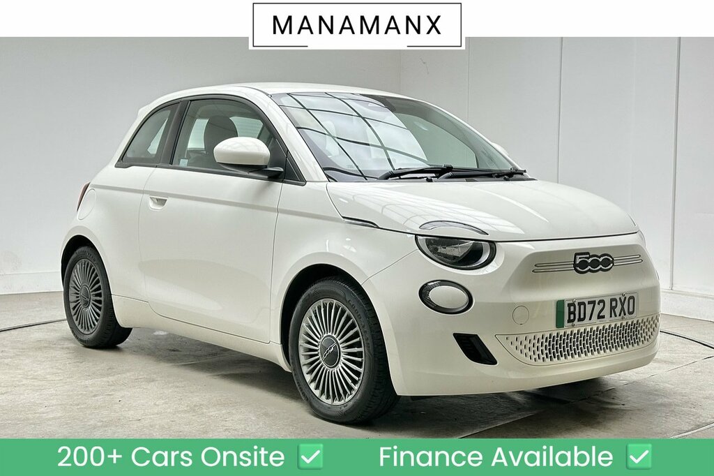 Fiat 500E Icon White