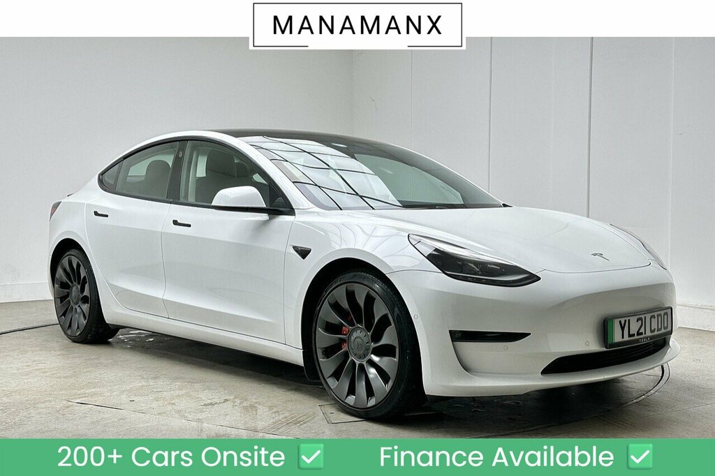 Tesla Model 3 Performance White