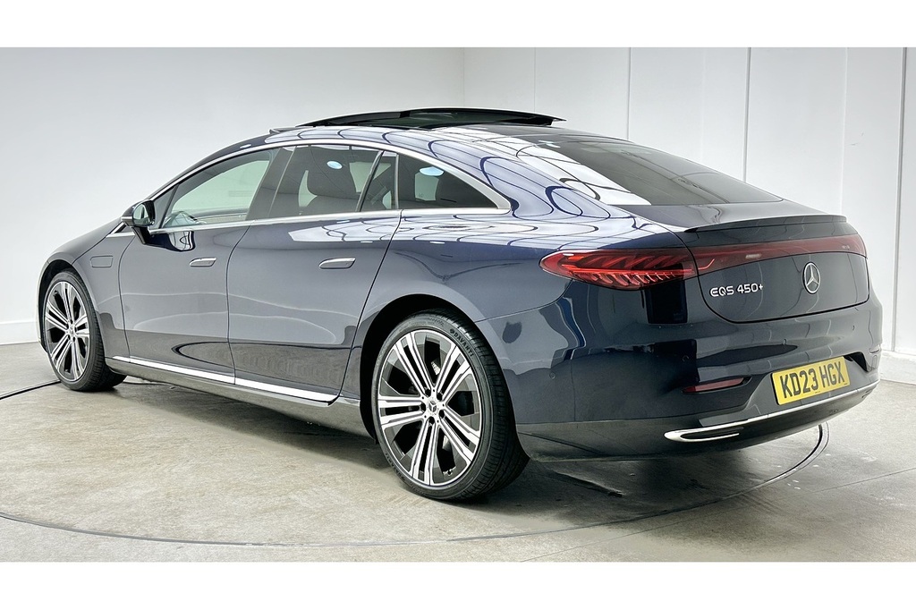 Mercedes-Benz EQS Eqs 450 Exclusive Luxury Blue #5