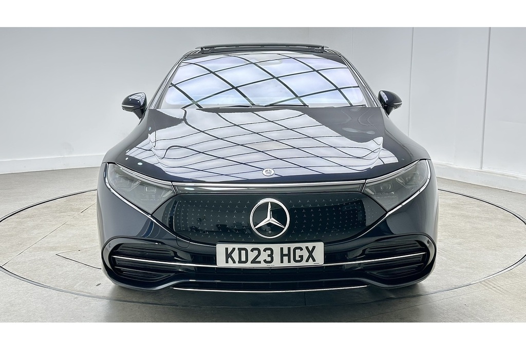 Mercedes-Benz EQS Eqs 450 Exclusive Luxury Blue #3