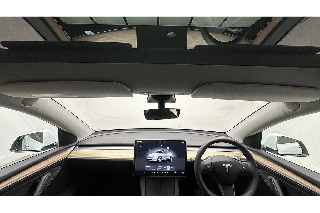 Tesla Model Y Suv White #2