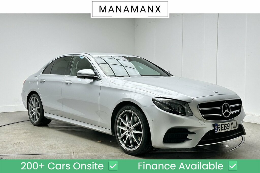 Mercedes-Benz E Class E220d Amg Line Edition Silver