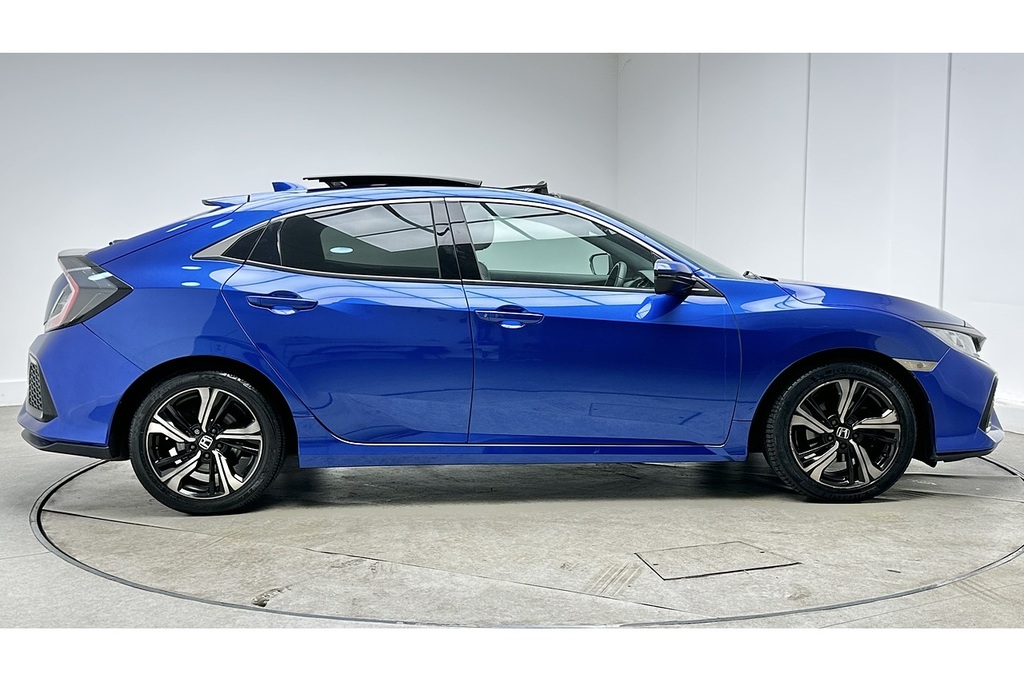 Honda Civic Vtec Turbo Ex Blue #4