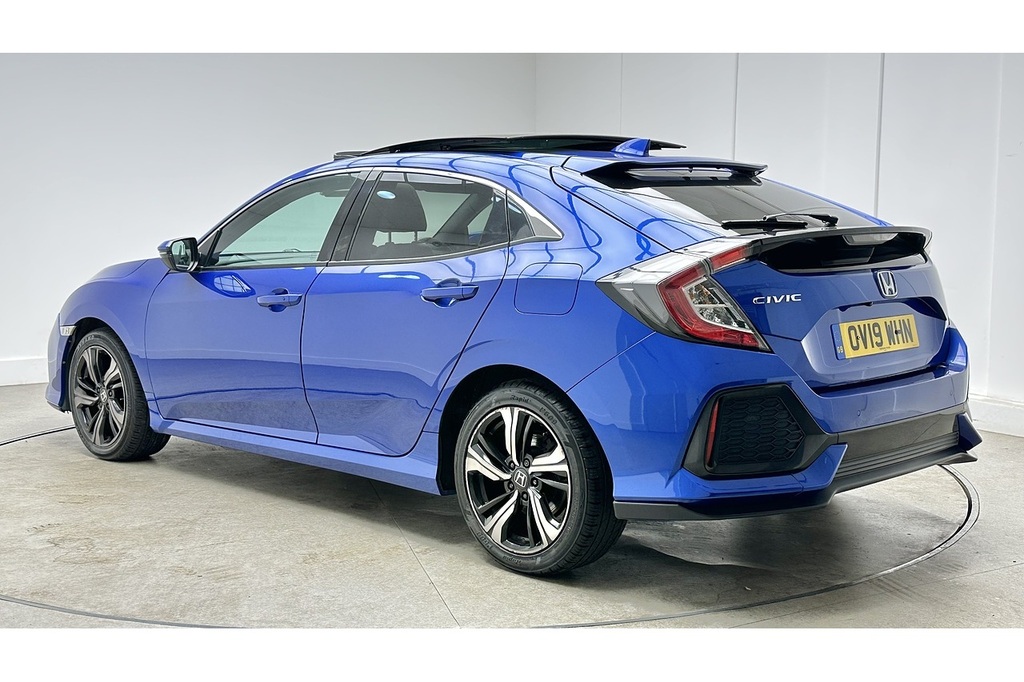 Honda Civic Vtec Turbo Ex Blue #5