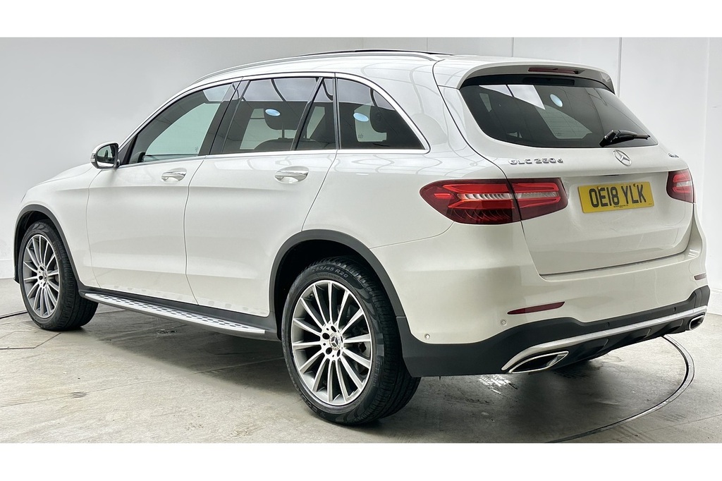 Mercedes-Benz GLC Class Glc250d Amg Line White #5