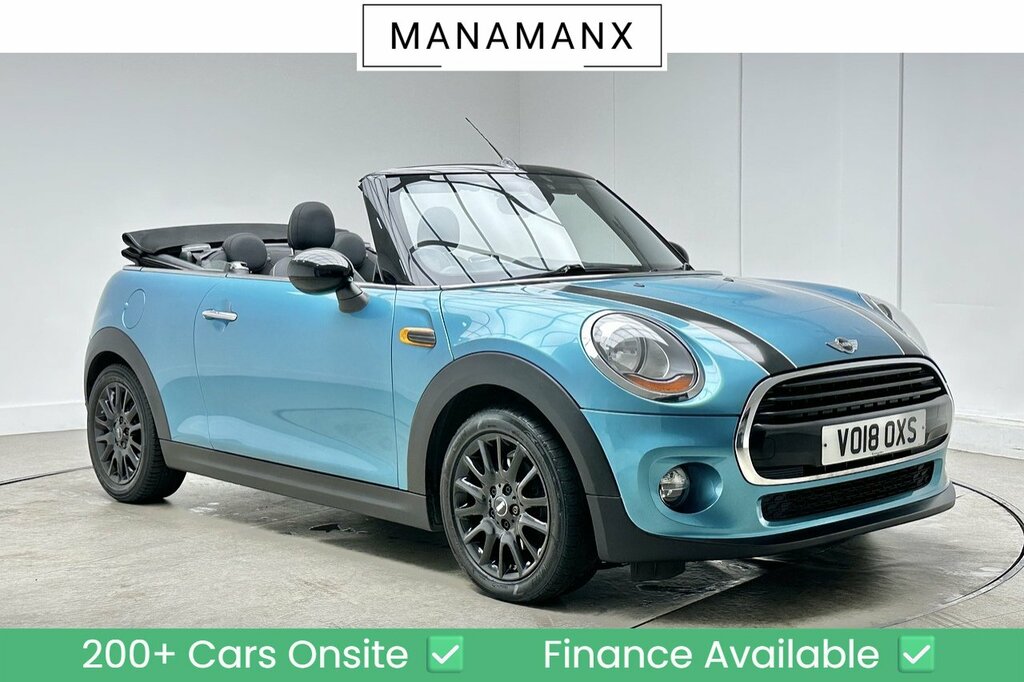 Mini Convertible Cooper Blue
