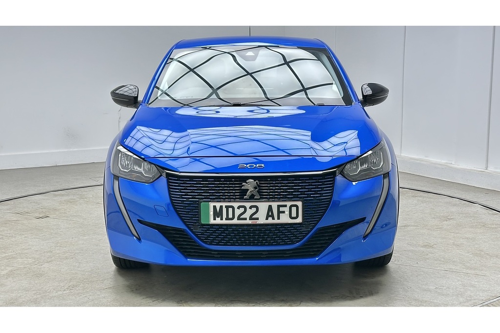 Peugeot e-208 Allure Premium Blue #3