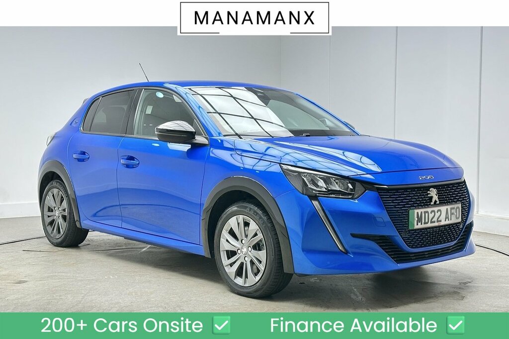 Peugeot e-208 Allure Premium Blue