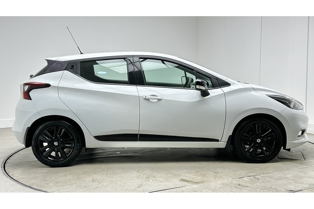 Nissan Micra Ig-t Acenta White #4