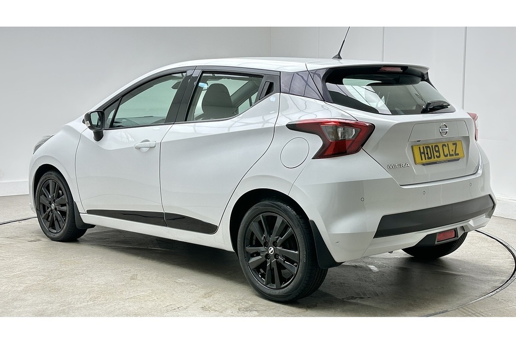 Nissan Micra Ig-t Acenta White #5