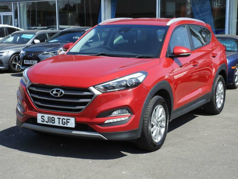 Hyundai Tucson 1.6 Gdi Blue Drive Se 2Wd Red #2