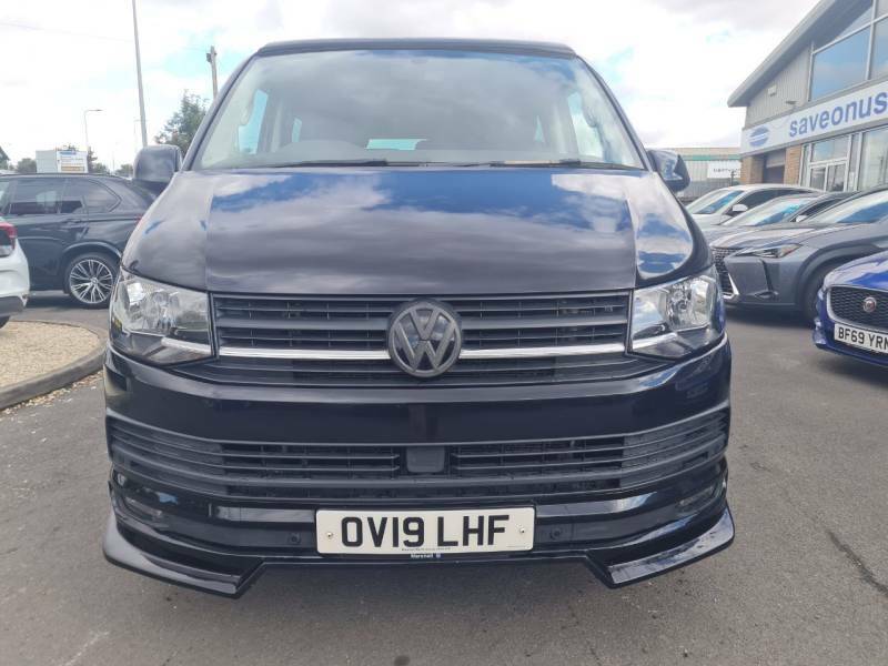 Volkswagen Transporter 2.0 Tdi Bmt 150 Highline Kombi Van Black #2