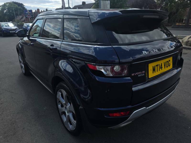 Land Rover Range Rover Evoque 2.2 Sd4 Dynamic 9 Blue #5