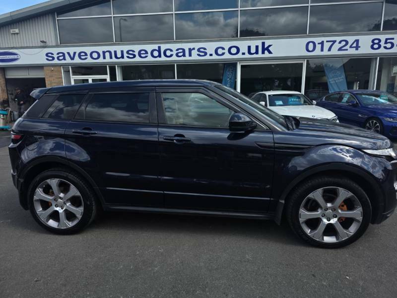 Land Rover Range Rover Evoque 2.2 Sd4 Dynamic 9 Blue #2