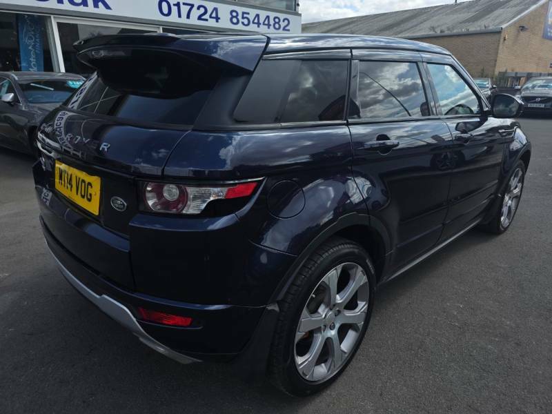 Land Rover Range Rover Evoque 2.2 Sd4 Dynamic 9 Blue #3