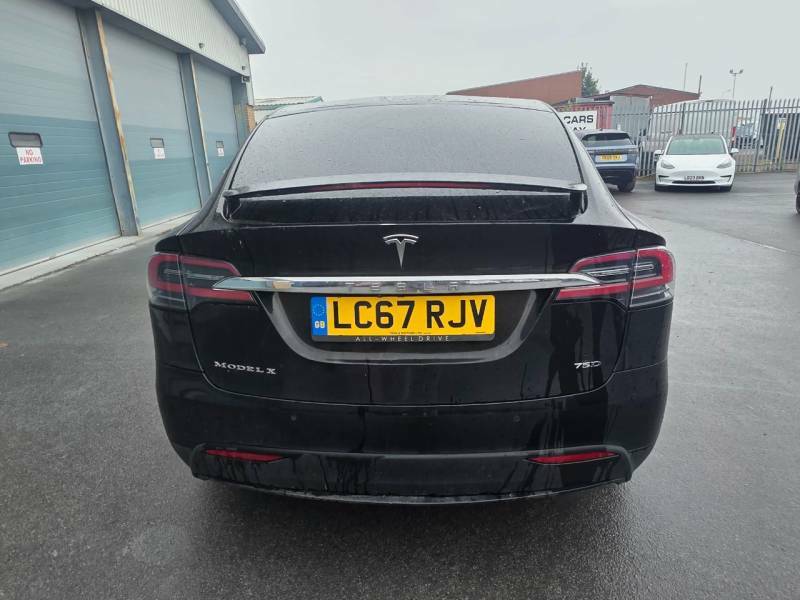 Tesla Model X 245Kw 75Kwh Dual Motor - 2017 67 LC67RJV Black #4