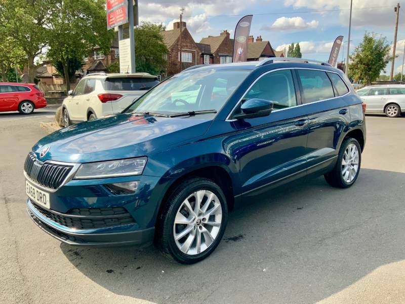 Skoda Karoq 1.6 Tdi Se L Dsg Blue #4