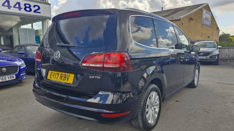 Volkswagen Sharan 2.0 Tdi Cr Bluemotion Tech 150 Se Nav - 2017 EY17RBV Black #4