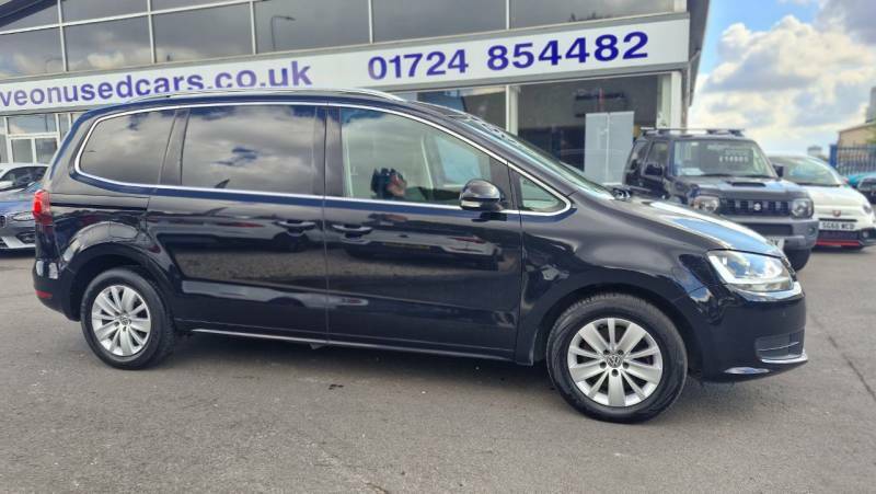 Volkswagen Sharan 2.0 Tdi Cr Bluemotion Tech 150 Se Nav - 2017 EY17RBV Black #2