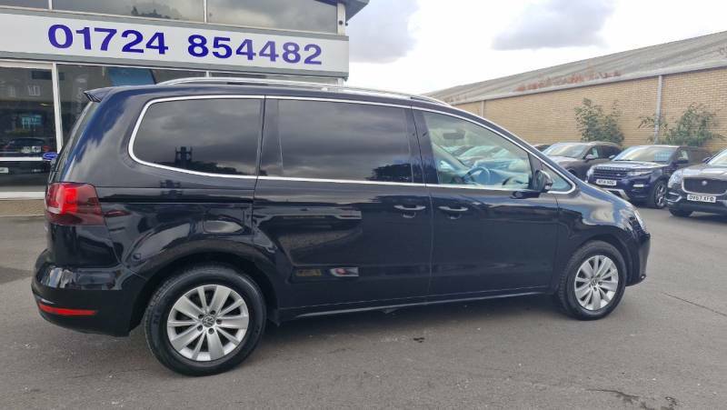 Volkswagen Sharan 2.0 Tdi Cr Bluemotion Tech 150 Se Nav - 2017 EY17RBV Black #3
