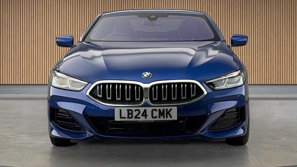 BMW 8 Series Gran Coupe 840I M Sport Coupe Blue #3