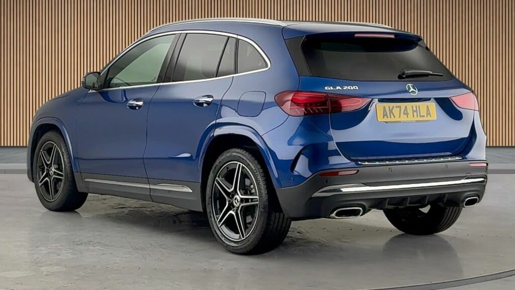 Mercedes-Benz GLA Class 1.3 Gla200h Mhev Amg Line Executive Suv Petr AK74HLA Blue #2
