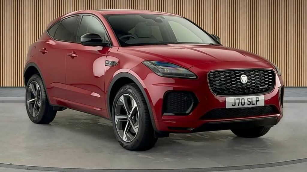 Jaguar E-Pace 2.0 D204 Mhev R-dynamic Se Black Suv Au Red