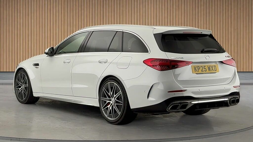 Mercedes-Benz C Class 2.0 C63 6.1Kwh Amg S E Performance Night Edition White #2