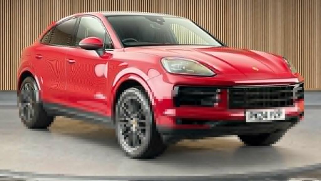 Porsche Cayenne 3.0T V6 Coupe Tiptronics 4Wd Euro 6 S Red