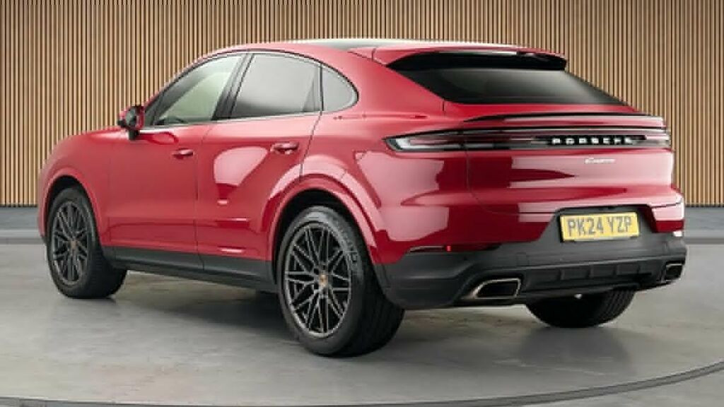 Porsche Cayenne 3.0T V6 Coupe Tiptronics 4Wd Euro 6 S PK24YZP Red #2
