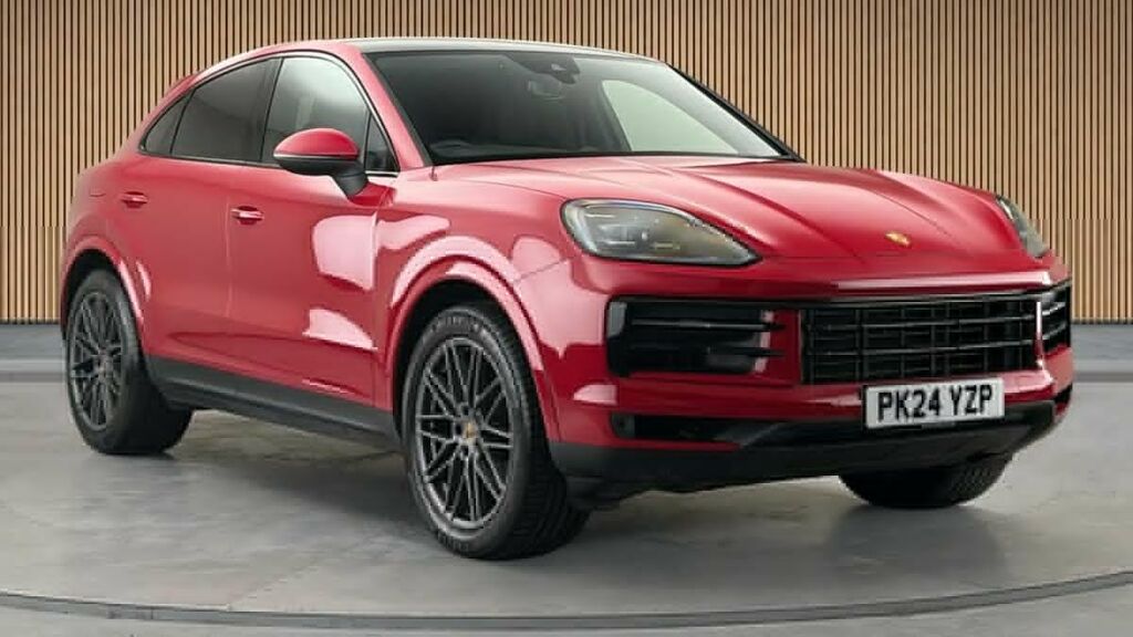 Porsche Cayenne 3.0T V6 Coupe Tiptronics 4Wd Euro 6 S PK24YZP Red