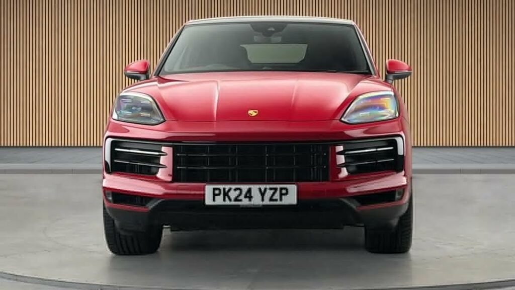 Porsche Cayenne 3.0T V6 Coupe Tiptronics 4Wd Euro 6 S PK24YZP Red #3