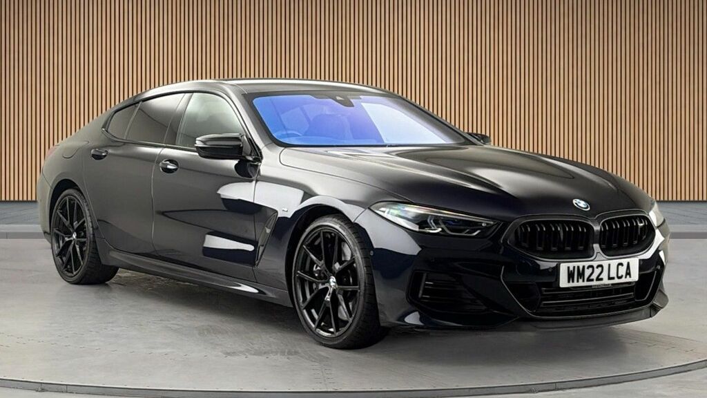 BMW 8 Series Gran Coupe 4.4 M850i V8 Saloon Steptronic Xdrive E Black