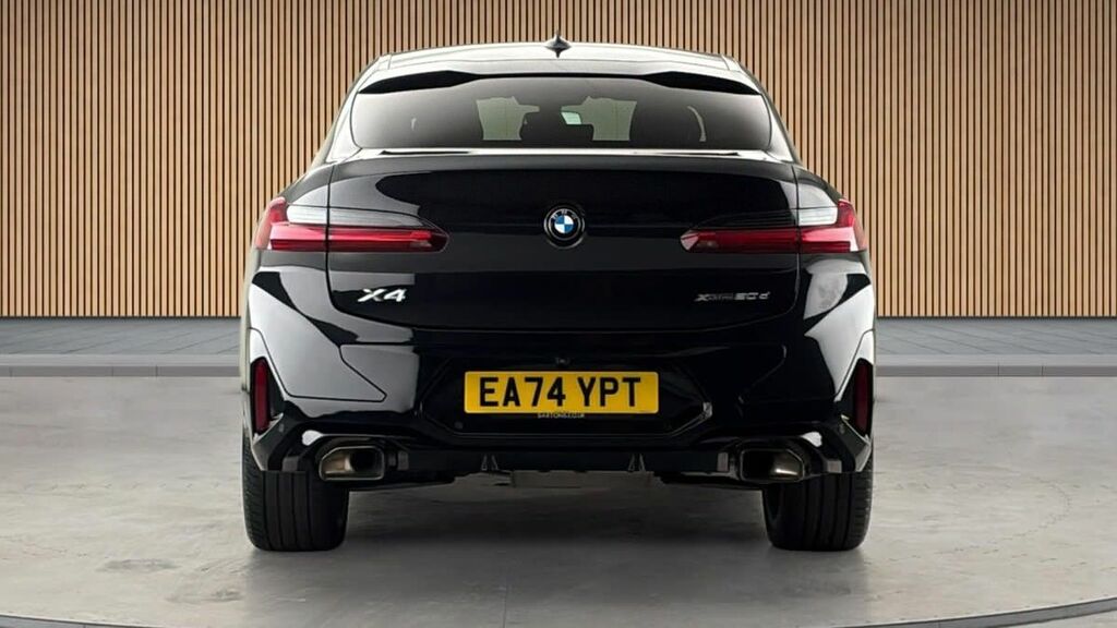 BMW X4 2.0 20D Mht M Sport Suv Hybrid Xdr EA74YPT Blue #4