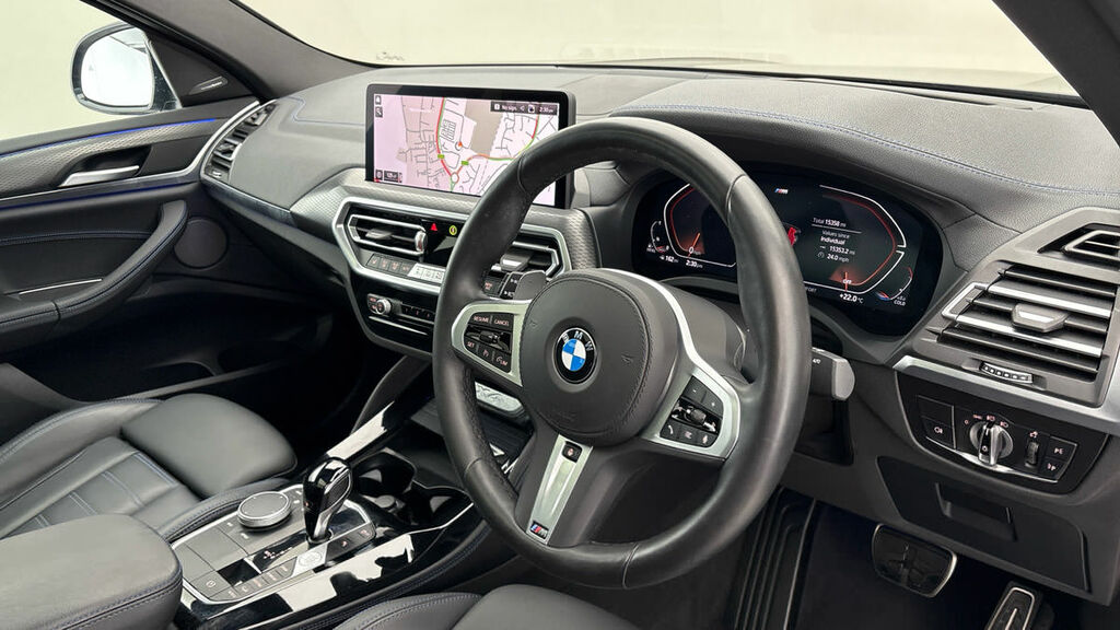 BMW X4 2.0 20D Mht M Sport Suv Hybrid Xdr EA74YPT Blue #5