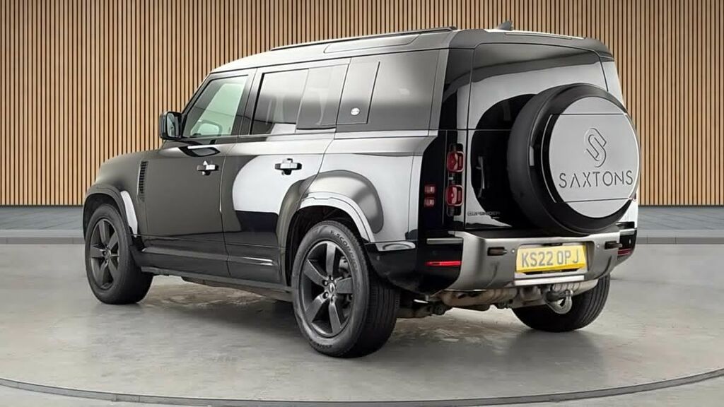 Land Rover Defender 110 3.0 D300 Mhev X-dynamic Hse Suv 4W KS22OPJ Black