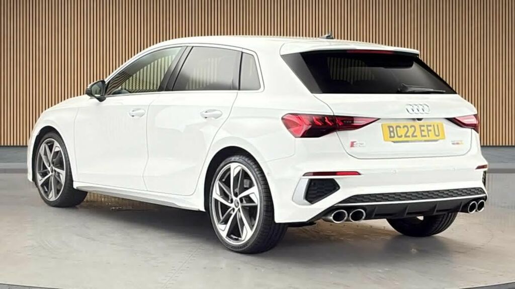 Audi S3 2.0 Tfsi Sportback S Tronic Quattro Eur BC22EFU White #2
