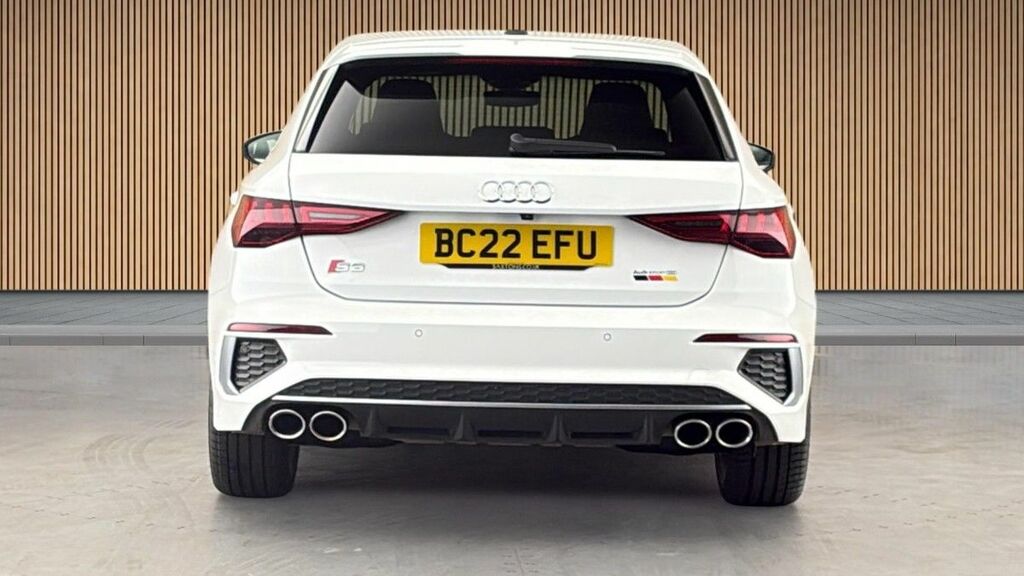 Audi S3 2.0 Tfsi Sportback S Tronic Quattro Eur BC22EFU White #4