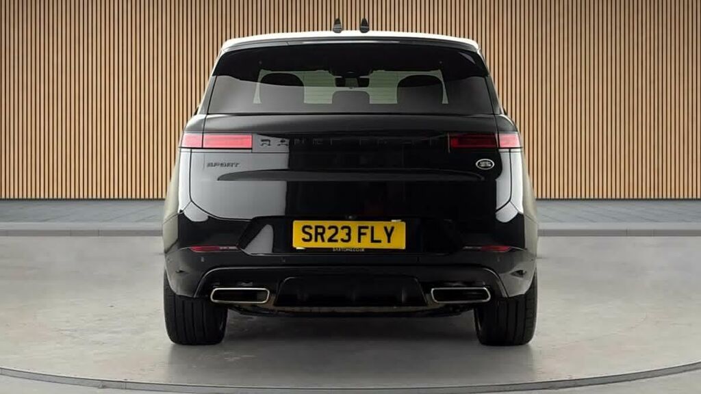 Land Rover Range Rover Sport 3.0 P400 Mhev Suv 4W SR23FLY Black #4