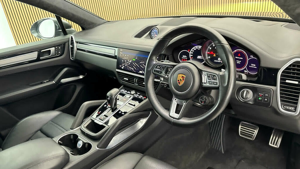 Porsche Cayenne 4.0T V8 Turbo Coupe Tiptronics 4Wd Euro FN22DLD Grey #5