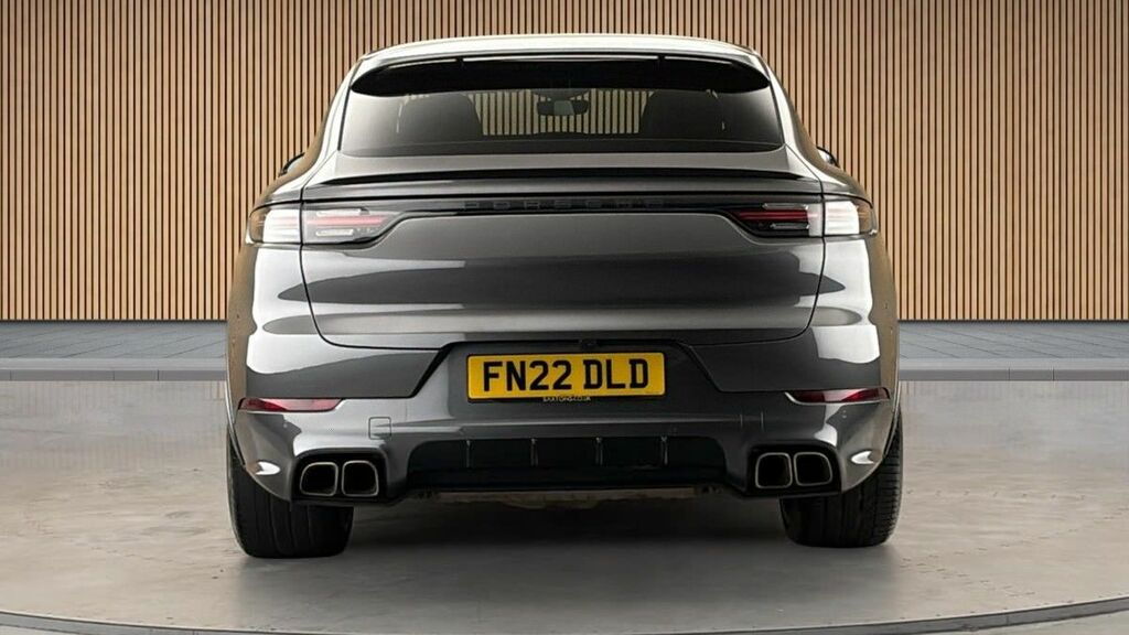 Porsche Cayenne 4.0T V8 Turbo Coupe Tiptronics 4Wd Euro FN22DLD Grey #4