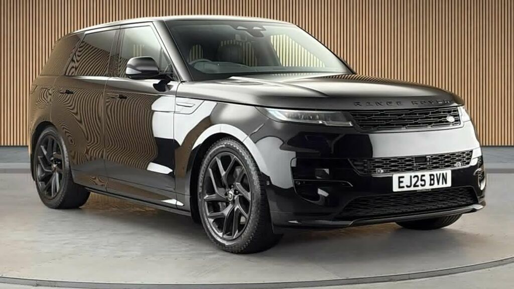 Land Rover Range Rover Sport 3.0 P550e 38.2Kwh Suv Plu Black