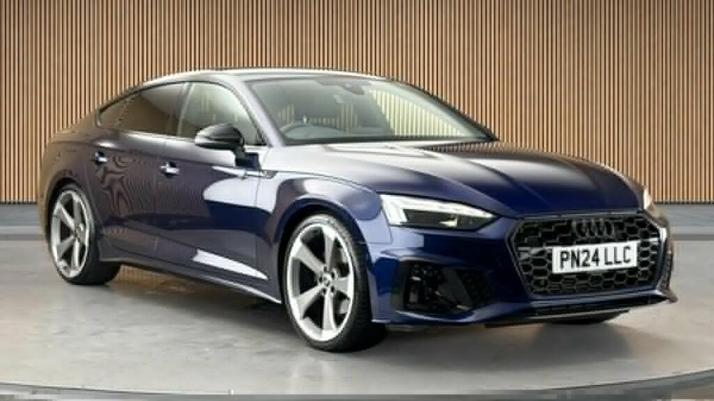 Audi A5 2.0 Tfsi 35 Black Edition Sportback S T PN24LLC Blue