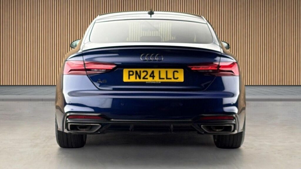 Audi A5 2.0 Tfsi 35 Black Edition Sportback S T PN24LLC Blue #4