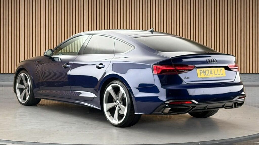 Audi A5 2.0 Tfsi 35 Black Edition Sportback S T PN24LLC Blue #2