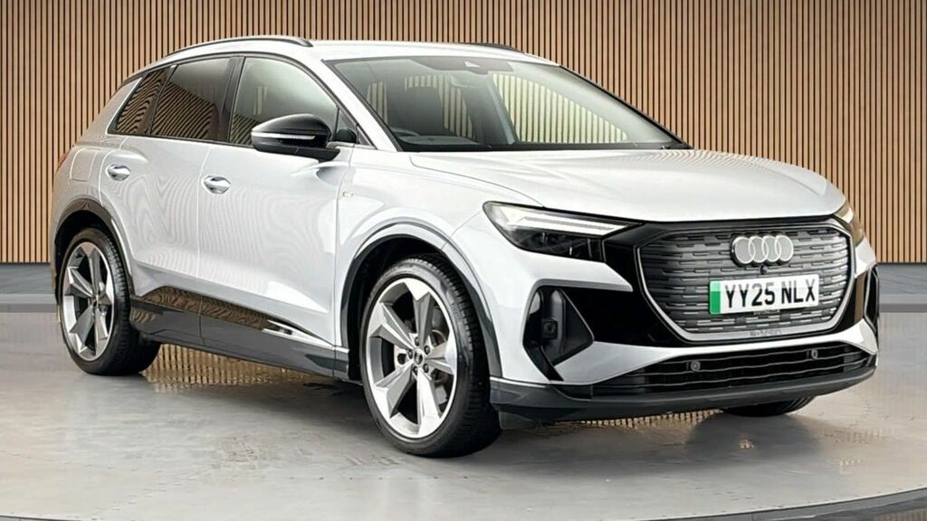 Audi Q4 E Tron 45 Black Edition Suv Quattro 82K Silver