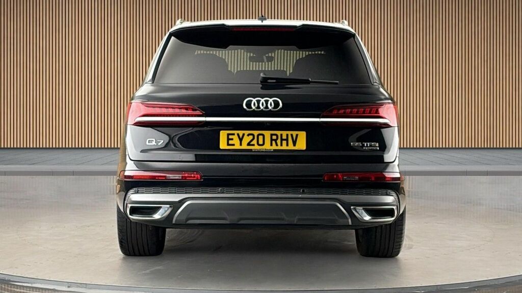 Audi Q7 3.0 Tfsi V6 55 S Line Suv Tiptronic Qua EY20RHV Black #4