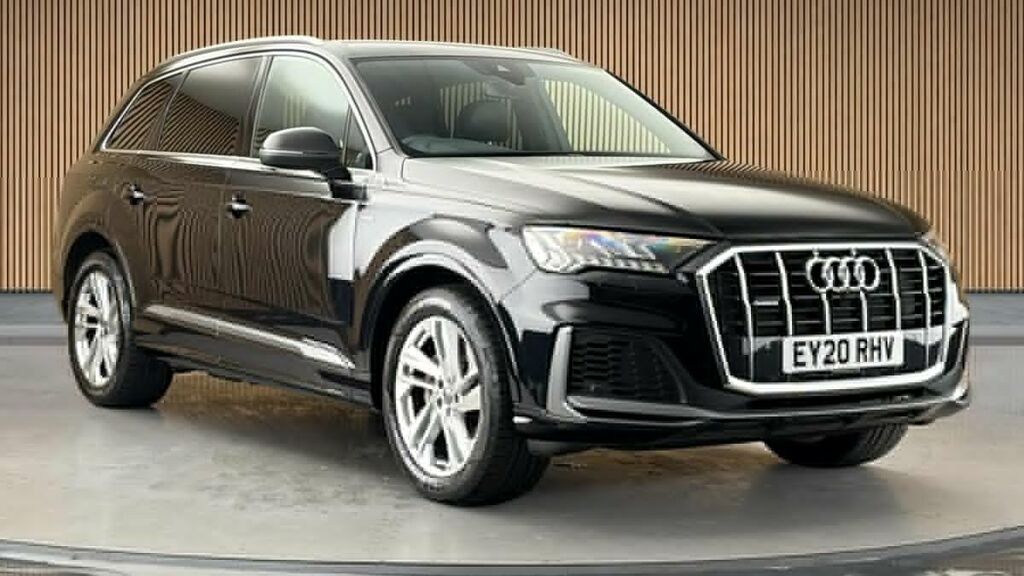 Audi Q7 3.0 Tfsi V6 55 S Line Suv Tiptronic Qua EY20RHV Black